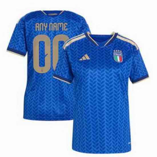 Women Italy National Team Custom Home Replica   2